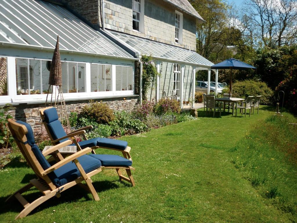 Bed and Breakfast The Old Rectory à Boscastle Extérieur photo
